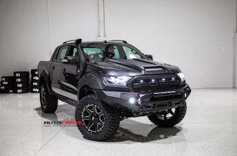 FORD RANGER GD06 GLOSS BLACK MILLED